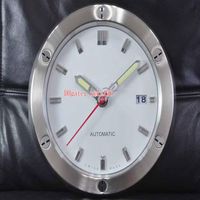 9 colori eccellente orologio da parete 34 cm x 5 cm in acciaio inossidabile chronografo cronografo famiglia decorazione domestica orologio luminoso1847