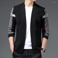 23SS Sweaters Erkekler En İyi Sınıf Otomatik Kış Tasarımcısı Moda Örgü Hırgalar Kazak Erkekler Gündelik Modaya Gizli Ceket Giysileri