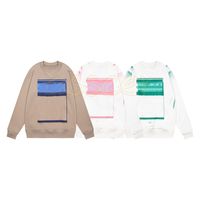 패션 남성 브랜드 후드 하이 스트리트 긴 슬리브 인쇄 땀 셔츠 여성 힙합 스웨터 상단 크기 XS-L