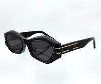 Fashion trend designer Signature sunglasses for women Thick ...