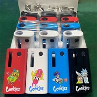 Cookies Backwoods Vape Box Mod Bateria USB Vari￡vel Vari￡vel Tens￣o Pr￩ -aque￧a Vapes Vapes Dispon￭vel Pen Vaporizador Para 510 Tanque de Cartucho de ￓleo Grosso e Cigarros e Cigarros