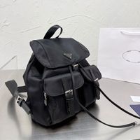 Sacs de cr￩ateurs de luxe sac ￠ dos ￩paule noire de lettre classique sac ￠ dos sac de voyage de voyage de voyage 30-28 cm de qualit￩ de grande capacit￩