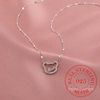 Cadenas 925 Collar de plata esterlina Joya de joyas de boda amor CONDICIￓN DE CRISIￓN DE CRISIￓN DE LA PIEDRA INDREID PARA Mujeres 2022 Drop