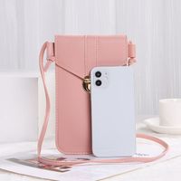 Bolsas de tel￩fonos bolsos para el hombro de moda femenina correa de cuerpo cruzado billetera de pump de bolsillo peque￱o con pantalla t￡ctil para tarjeta de monedas tarjeta m￳vil iPhone Samsung Bank Trend Handbag