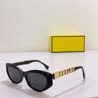 Modelo Dise￱ador Men Damas Gafas de sol FOL032V1RF Fashion Functional Outdoor Sitting Gafas de sol protectoras