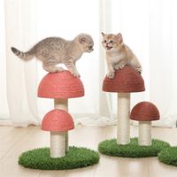 Cat Furniture Scratforts Kitten Cute Mushrooms Cat Scratcher Board Protect