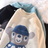 Maglioni da uomo design di maglione carino per uomini e donne piccole giacca a coppia pura sciolta Sweter Hombre 220920
