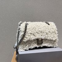 디자이너 가방 패션 모래 시계 핸드백 여성 어깨 가방 램스 룸 반달 클래식 크로스 바디 지갑 체인 토트 지갑