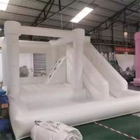 Inflatable Bouncers 4x4m 13x13ft Full PVC Trampolines Inflat...