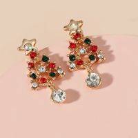 Stud New Classic Christmas Earrings Exquisite Christmas Gift...
