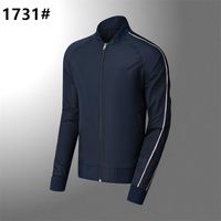 Uomini per giacche Stand Lettera con stampato cappotti stampati a vento Autunno inverno sport all'aperto Outwear Outwear Mens Coat JK1731