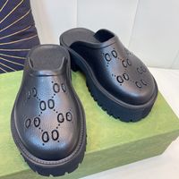 منصة Slippers Women's Servated Woman Shoes مصمم العلامة التجارية الفاخرة مواد شفافية
