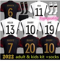 2022 GNABRY WERNER soccer jersey Fans KROOS DRAXLER REUS HUM...