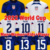 PULISIC MCKENNIE US Soccer Jerseys A 2022 2023 MORGAN UNITED...