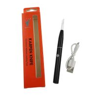 Accessoires ECIG Chargement chauff￩ en c￩ramique outils de couteau DAB outils pour cueillir l'huile de cire ￠ creuser la cr￨me de tabac.