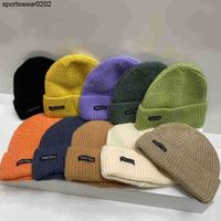Chapeaux Enfants coréens mode homme polyvalent patch en laine de laine pour hommes mâles chaude tricot guapi chapeaux froids