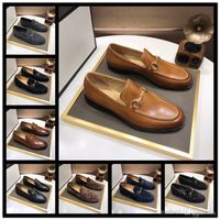 AAA G Luxury Mens Casual Dress Scarpe 2022 Scarpe di moda Designer in pelle Maresini Mocsine Scivolano su scarpe maschili per maschi da uomo