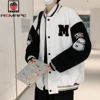Chaquetas masculinas Varsity Capel Baseball Coat Baseball Unisex Fashion Jacket Fit Slim Bomber Basebreak Chaqueta de béisbol Casual Hip Hop College Wear 220923