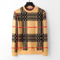 남자 디자이너 스웨터 풀오버 까마귀 풀 오버 라운드 넥 스웨트 셔츠 니트 긴 소매 중립 코트 열 상단 크기 S-6XL