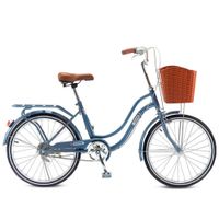 도로 자전거 고 탄소강 프레임 3 컬러 미등 22 인치 단일 속도 자전거 자전거