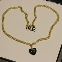 Damen Designer Marke Brief Anhänger Halsketten Luxus Kristall Strass Perle Kragen Kette Geometrische Gold Halskette Ketten Schmuck Geschenk Zubehör 20 stil