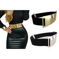 Belts Designer for Woman Gold Silver Brand Belt Classy Elast...