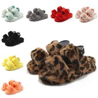 Sandal Ladies Plush women shoes Furry Slippers Slides Warm I...
