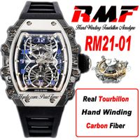 21- 01 Real Tourbillon Aerodyne Hand Winding Mens Watch RMF S...