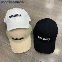 Balencaigassb Baseball Cap 2022 Nouvelle lettre brodée étoile même langue de canard pour hommes et femmes même chapeaux