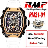 21- 01 Real Tourbillon Aerodyne Hand Winding Mens Watch RMF R...