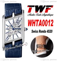 TWF WHTA0012 Swiss Ronda 4S20 Quartz Unisex Watch Montre Asy...