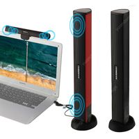 Alto -falantes combinados alto -falante USB Laptop portátil Mini Subwoofer Bar Stick Music Player para Notebook PC 3D Surround Soundbar