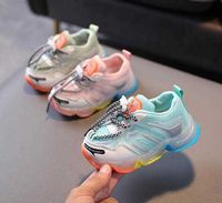 2020 خريف طفل ناعمة الأحذية طفل صغير التنفس الأحذية الرياضية