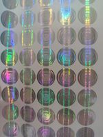 Benutzerdefinierte Hologramm Aufkleber f￼r Farbgr￶￟e Material f￼r C Bag Runtz Zitrand Kalifornien SF 8. 3,5 g Mylar Kinderfest Geruchsschutzbeutel Vape Verpackung 3D Runde Aufkleber