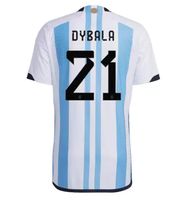 2022 Argentine Jerseys Soccer Fans Joueur Version 22 23