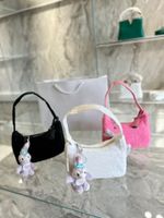 TZ Fashion Fashion Wamb Wool Hobo Underarm Bag Rebit Cite Soft Astrical Counter Counter Facs Designer Resembags 3 Colour