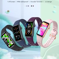 Smart Watch Women Dial personalizado Tela de toque completa Freqüência cardíaca Monitor Senhoras Smart Bracelet IP68 Smartwatch Smart à prova d'água para Xiaomi