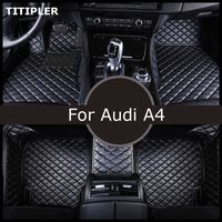 Titipler Car Floor tapetes para Audi A4 B6 B7 B8 B9 Acessórios para Coche de Foot Auto Carpetes 0929