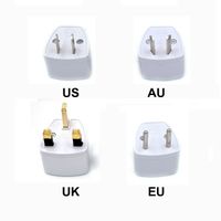 EU US -UK TO UK Travel Plug Convertor Universal Travel Power Adapter Plug AC für UK Standard AU