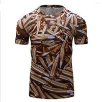 Мужские рубашки T Zomer Camouflage 3D Футболка Gedrukt Mannen Vrouwen Mod