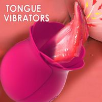 Pénis cock toys femelle masturbator stimorilateur clitoris mamelon lèche masseur vibrateur de langue