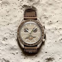 2022 Herren Uhren Bioceramic Planet Moon Vollfunktion Quarz Chronograph Uhr Mission f￼r Mercury 42mm Nylon Luxus Uhre Edition Master Armbanduhr
