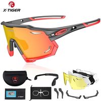 Utomhus Eyewear X-Tiger Cycling Glasses UV400 POCHROMIC SUNGLASSES SPORT POLARISERA MÄN MTB RACING BIKE 220929