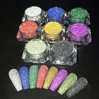 Nail Glitter TCT 453 Crystal Diamond Reflection Flash Powder Art Decoration Tumbler Crafts Exclseories Mustival Mustival 220929