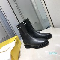 2022 Women Fashion Shoelace Boot Pu Leather Ladies Otoño Invierno Calcetines Classas Botas