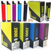 Puff Flex 2% 5% E Cigarette Disposable Vape Puff 2800 Puffs Device 850mAh Batterie pr￩fabill￩e 8 ml Pod Stick Pen 23 Couleurs Tarif gratuit
