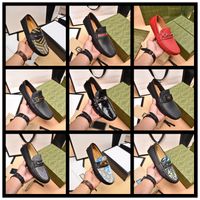 A 60 zapatos de hombre italiano marcas casuales de moda zapatos de diseño de lujo formal de lujo mocasins mocasins de cuero de cuero genuino talla de zapato de manejo 38-46