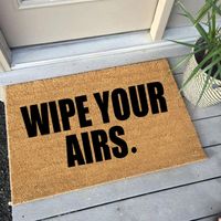 Hauseinrichtung Sneaker Wischen Sie Ihre Luft Teppich Plüsch Umkleidekabine