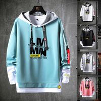 Harajuku Sweatshirts Men 2022 Japanese Style Hip Hop Casual ...