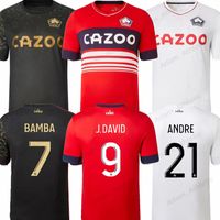 Maillot LOSC Lille soccer jerseys 2022 2023 J. DAVID ANDRE BA...